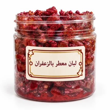 لبان معطر بالزعفران لتعطير المنزل والمجلس