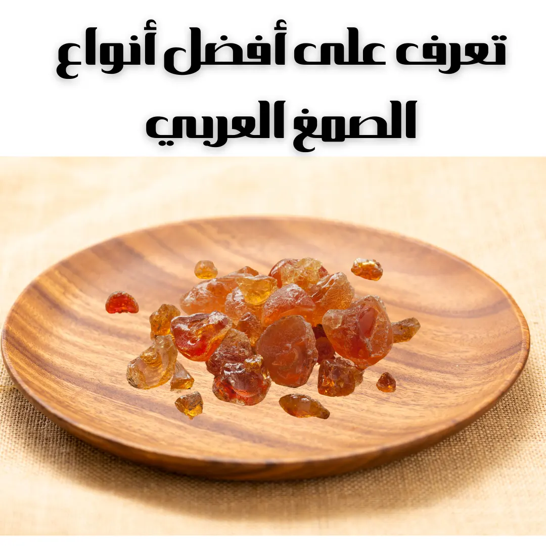 أفضل أنواع الصمغ العربي: فوائده واستخداماته ودراسات علمية 1 أفضل أنواع الصمغ العربي