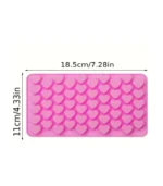 ⁦قالب سيليكون على شكل قلب⁩ - الصورة ⁦2⁩